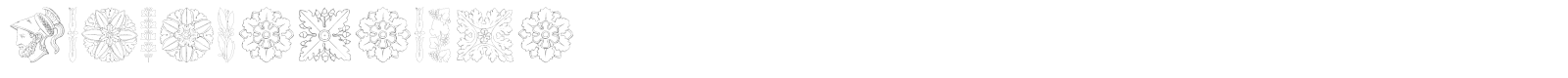 Imperio Romano font preview